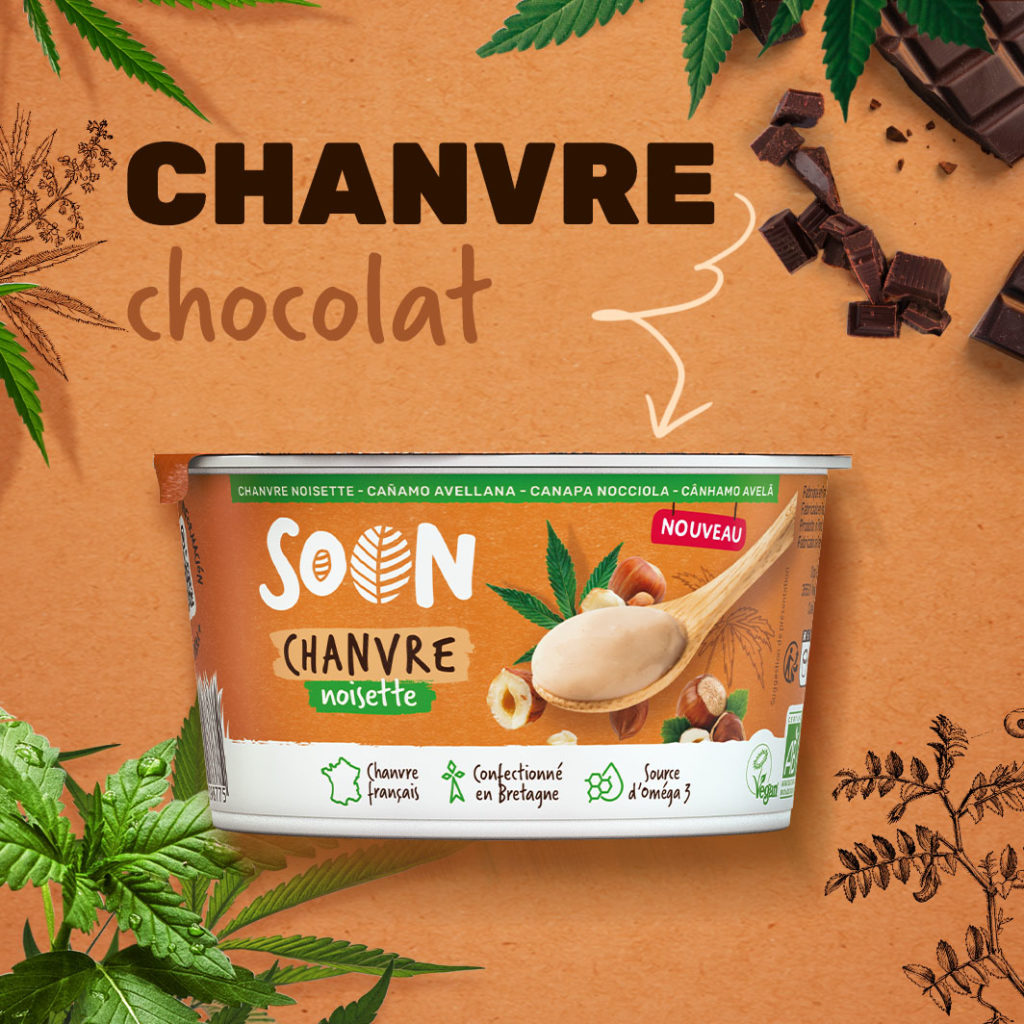 dessert végétal chanvre chocolat